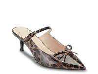 Amoss Mary Jane Mule Brown Leopard Print view