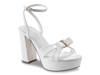 Daisee Platform Sandal Off White view