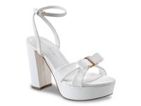 Daisee Platform Sandal Off White view