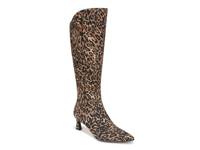 Deesha Boot Black/Brown Leopard Print Leather view