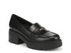 Lumos Platform Loafer Black Leather view