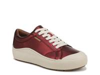 Time Off Platform Sneaker - Women's Burgundy Metallic view