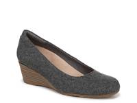 Be Flex Wedge Pump Charcoal Fabric view