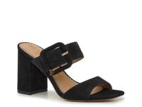 Dawn Sandal Black Suede view