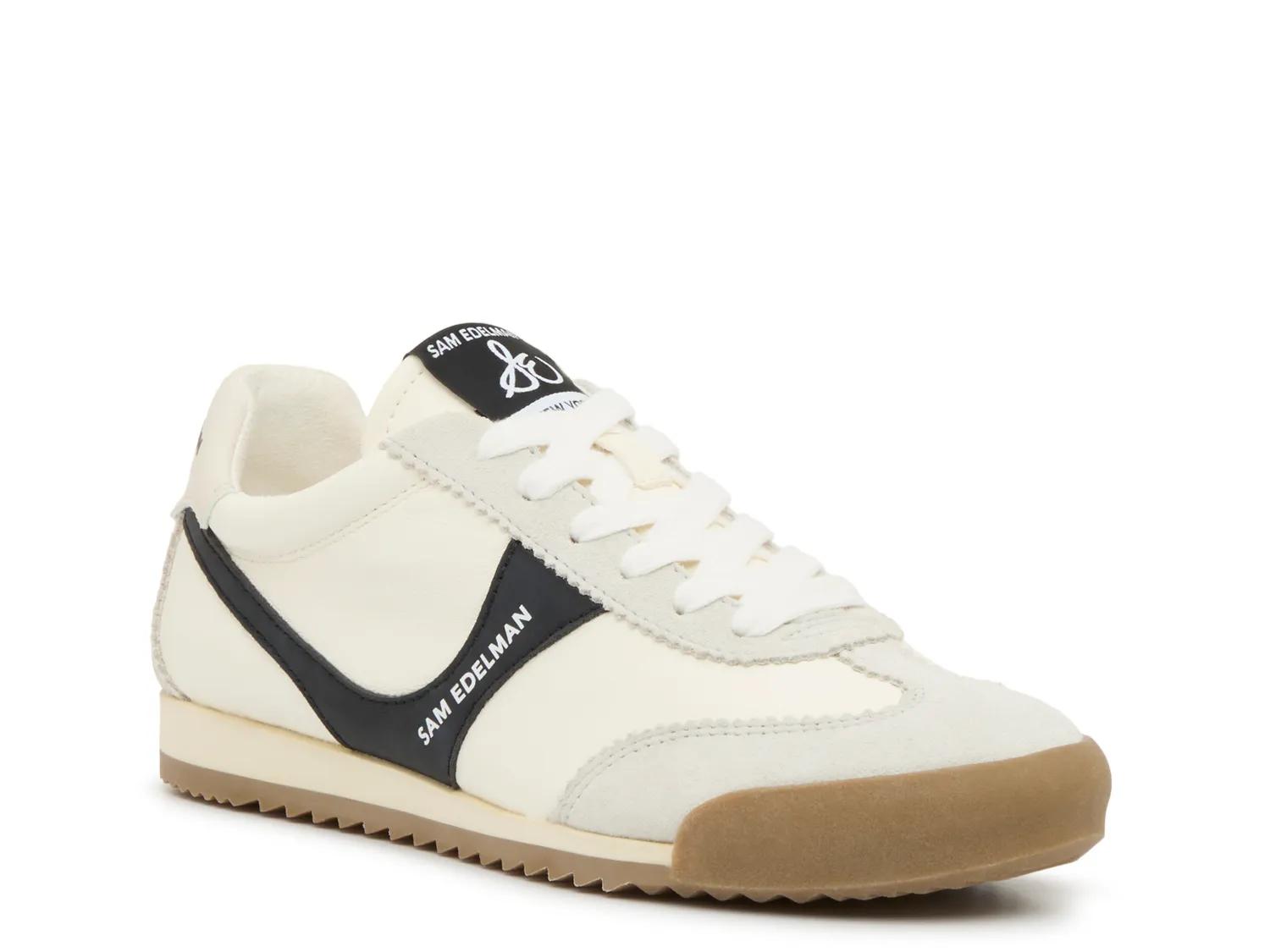Sneakers in pelle con suede in Bianco - Tods