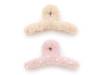 Furry Hair Clip Set - 2 Pack Multicolor view