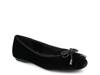 The Hummingbird Ballet Flat Black view