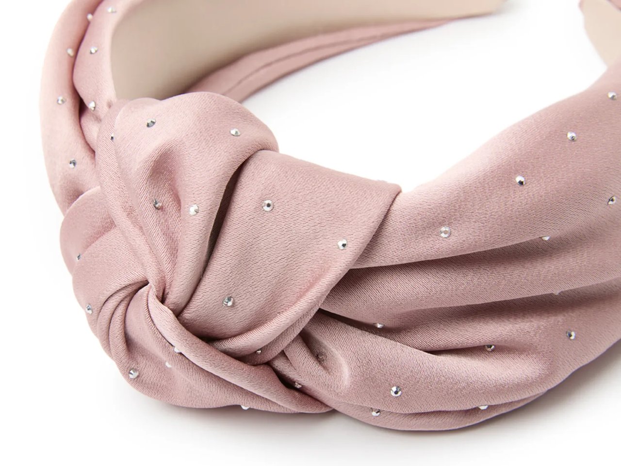 Jeweled Top Knot Headband