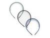 Rhinestone Headband Set - 3 Pack Multicolor view