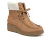Devon Wedge Bootie Doe Brown view
