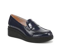 Dolce Wedge Loafer Blue view
