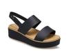 Brooklyn Matte Wedge Sandal - Women's Black view