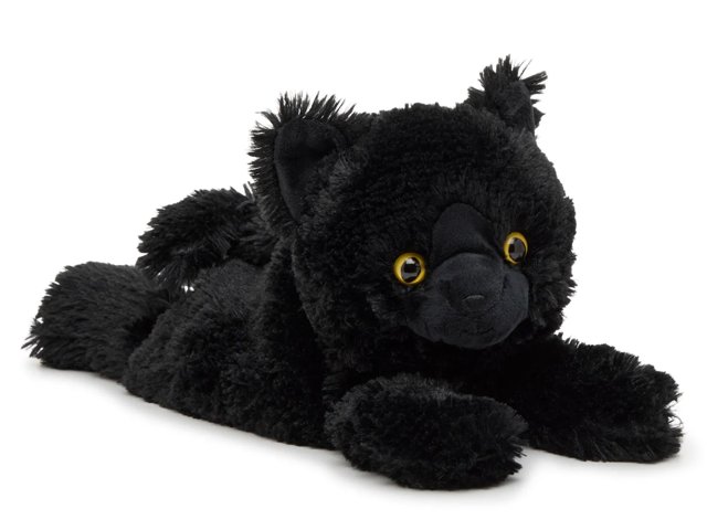 Black Cat Warming Stuffed Animal