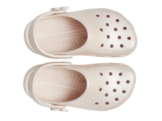 Crocs Classic Pearl Shine Clog - Kids display picture 1