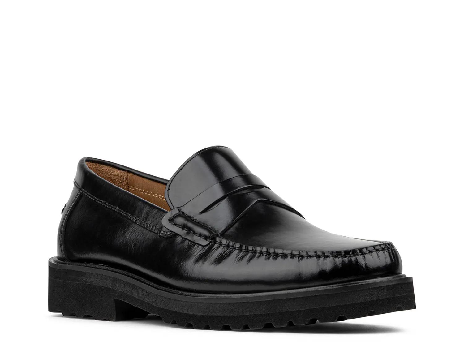 Donald J. Pliner Two Tone Penny Loafers mens Black/ Brown size 13 Donald Pliner Donnie Moc Toe Bit Loafers, Black | Loafers  main image 2