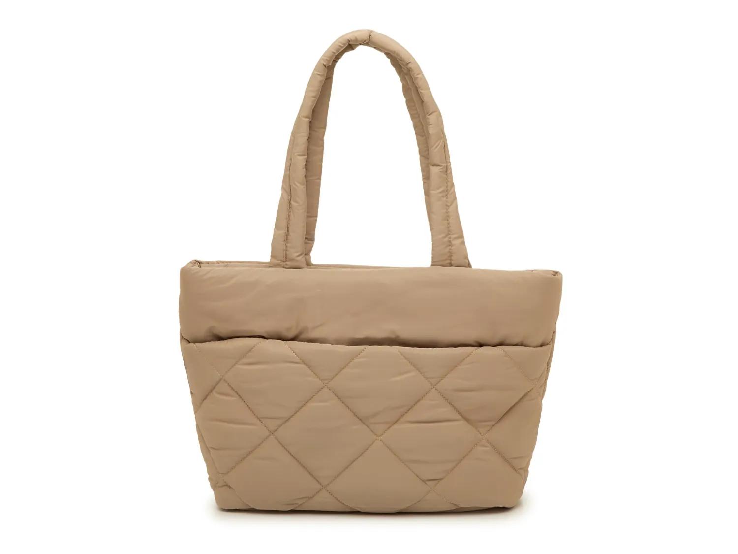 MYTAGALONGS Puffer Tote | Women's | Beige | Size Not Applicable | Handbags