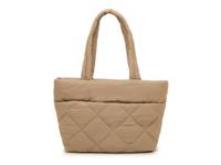 Puffer Tote Beige view