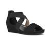 Nichelle Wedge Sandal Black view