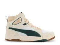 RBD Break Mid Retro Run Sneaker - Men's White/Green/Beige view