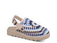 Lilah Clog - Women's Taupe/Multicolor Fabric view