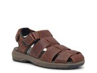 Guideview Cove Fisherman Sandal Dark Brown view