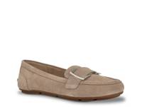 Lydia Loafer Taupe Suede view