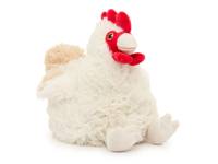 Chicken Warming Stuffed Animal Beige view