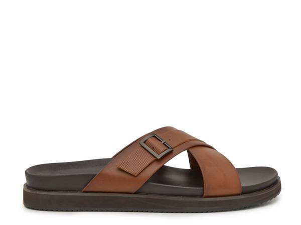 Click to shop men's leather and faux leather sandals at DSW Designer Shoe Warehouse.