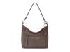 Alameda Leather Shoulder Bag Mushroom Suede view