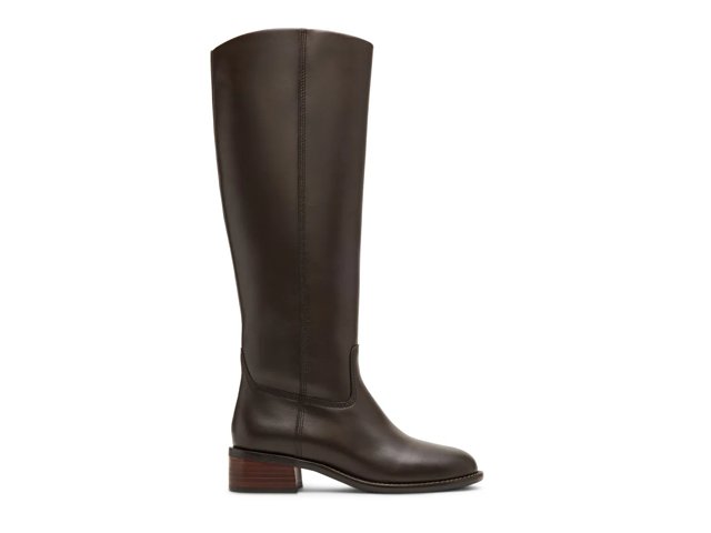 blondo dress boots Blondo Boots Womens 6.5 M Valli Ankle Booties Brown Leather Side Zip Block  Heels
