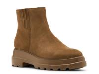 Jolie Waterproof Platform Bootie Brown Nubuck view