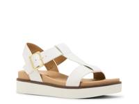 Rosaria Wedge Sandal White Leather view