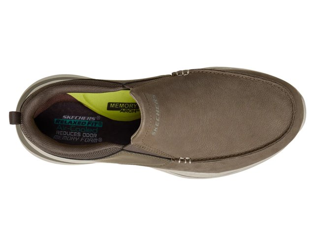 Skechers Relaxed Fit Norlan Ivo Slip-On Sneaker - Men's - Free