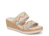 Resort Wedge Sandal Pink/Blue/Multicolor view