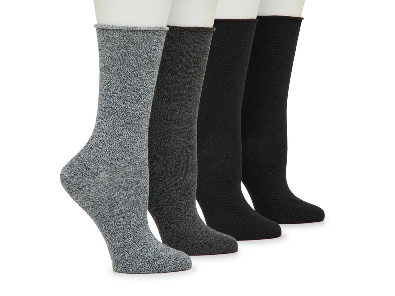 Buttersoft Women's Crew Socks - 4 Pack