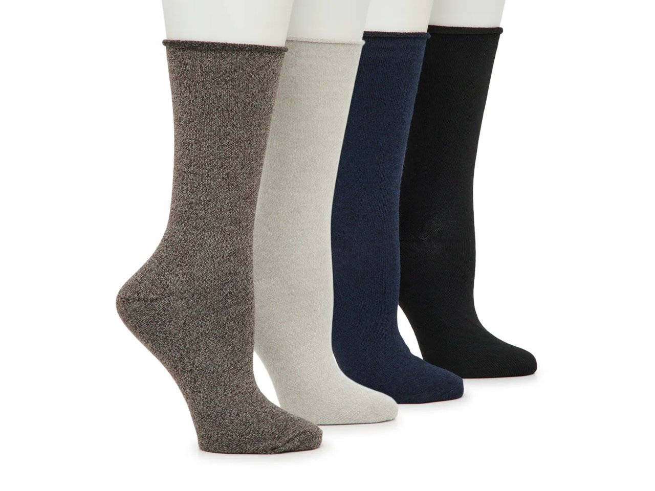 Buttersoft Women's Crew Socks - 4 Pack