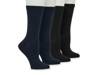 Buttersoft Women's Crew Socks - 4 Pack Navy/Multicolor view