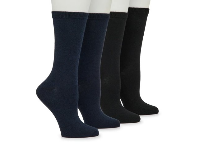 Buttersoft Women's Crew Socks - 4 Pack