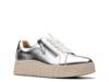 Mykah Joy Sneaker Silver Leather view