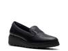 Sharon Pace Loafer Navy Leather view