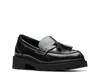 Lauryl Tassel Loafer Gunmetal Patent view