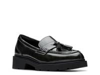 Lauryl Tassel Loafer Gunmetal Patent view