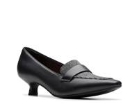 Scarlyt Mabel Pump Black Leather & Fabric view