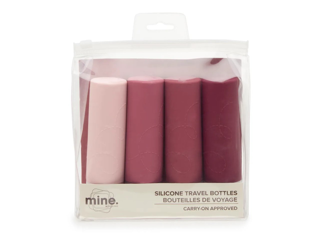 Silicone Travel Bottles - 4 Pack