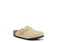 Boston Flower Buckle Clog - Kids' Beige view