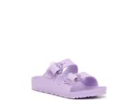 Arizona Flower Buckle Sandal - Kids' Purple view