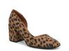 Theosha Pump Tan/Black Leopard Print Fabric view