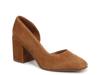 Theosha Pump Brown Suede view