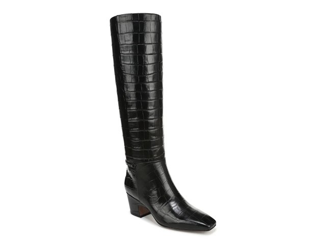Bottes Femme SARTORE En Cuir Noir - Taille 40 - Style Santiague - Occasion