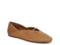 Brayten Ballerina Flat Brown Suede view